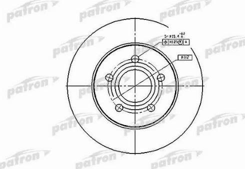 Patron PBD4045 - Disque de frein cwaw.fr