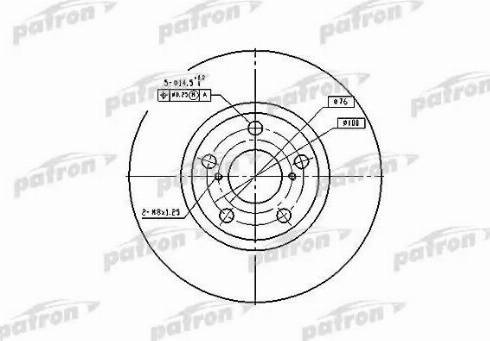 Patron PBD4046 - Disque de frein cwaw.fr