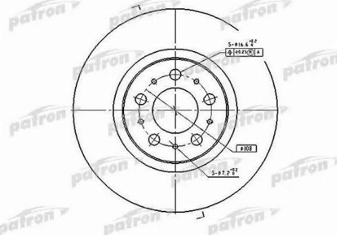 Patron PBD4053 - Disque de frein cwaw.fr