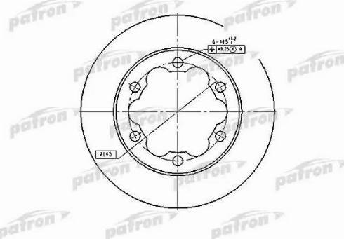 Patron PBD4089 - Disque de frein cwaw.fr