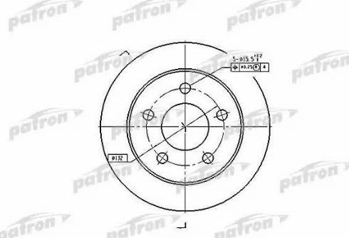 Patron PBD4038 - Disque de frein cwaw.fr