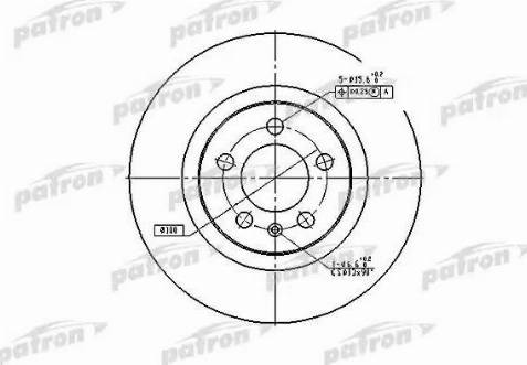 Patron PBD4027 - Disque de frein cwaw.fr