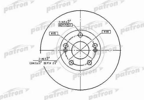 Patron PBD4109 - Disque de frein cwaw.fr