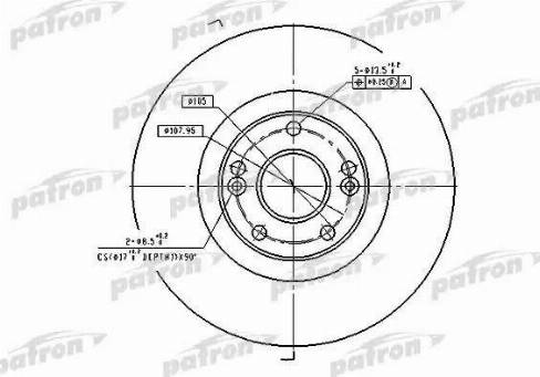 Patron PBD4179 - Disque de frein cwaw.fr