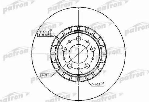 Patron PBD4340 - Disque de frein cwaw.fr