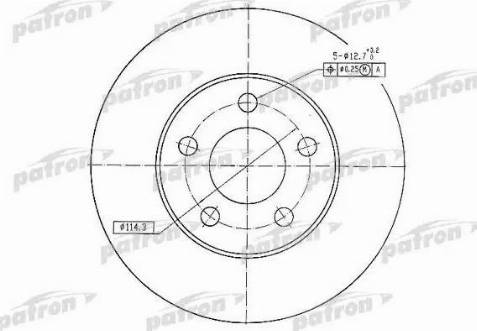 Patron PBD4744 - Disque de frein cwaw.fr