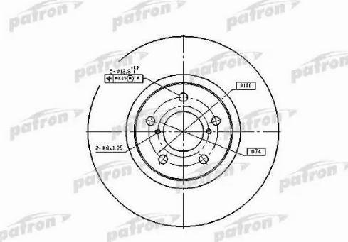 Patron PBD1437 - Disque de frein cwaw.fr