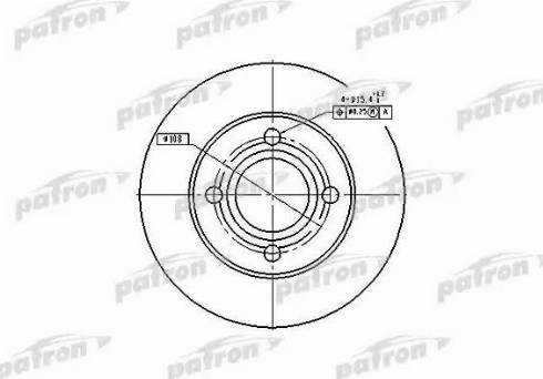 Patron PBD1543 - Disque de frein cwaw.fr