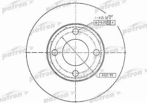 Patron PBD1530 - Disque de frein cwaw.fr