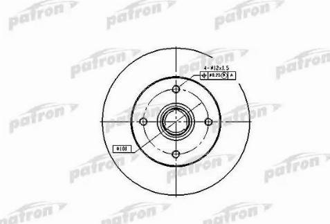 Patron PBD1529 - Disque de frein cwaw.fr