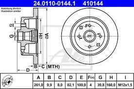 Patron PBD1621 - Disque de frein cwaw.fr