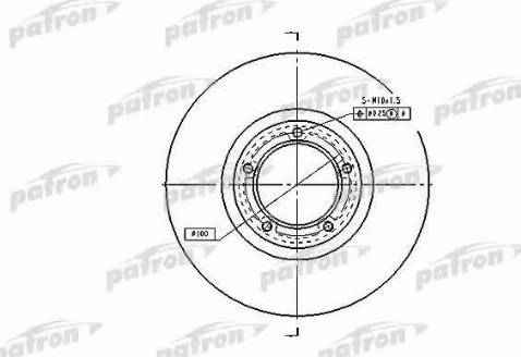 Patron PBD1622 - Disque de frein cwaw.fr