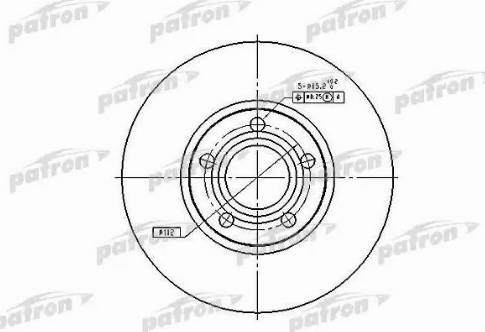 Patron PBD2651 - Disque de frein cwaw.fr