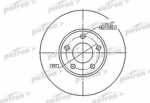 Patron PBD2652 - Disque de frein cwaw.fr