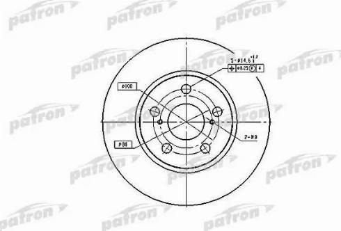 Patron PBD2683 - Disque de frein cwaw.fr