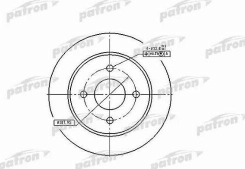 Patron PBD2623 - Disque de frein cwaw.fr