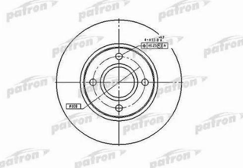 Patron PBD2622 - Disque de frein cwaw.fr