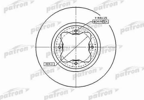 Patron PBD2024 - Disque de frein cwaw.fr