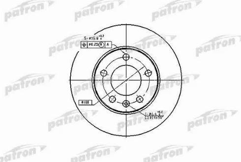 Patron PBD2805 - Disque de frein cwaw.fr