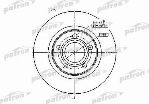 Patron PBD2806 - Disque de frein cwaw.fr