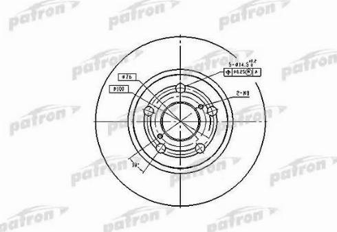 Patron PBD2742 - Disque de frein cwaw.fr