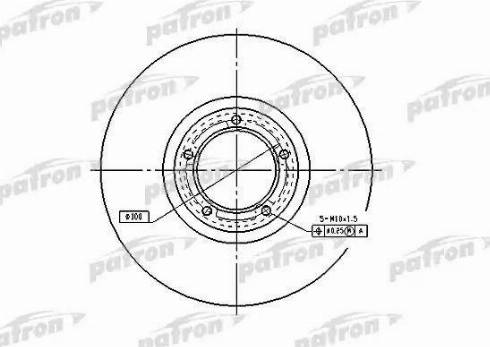 Patron PBD2785 - Disque de frein cwaw.fr