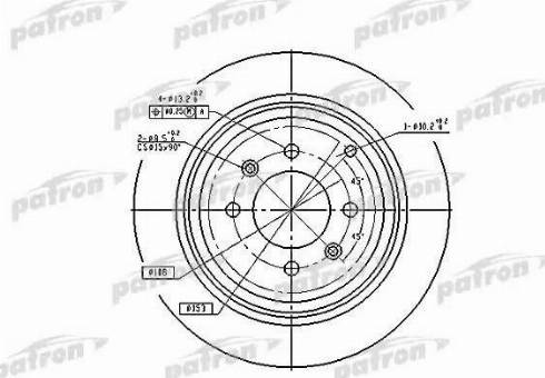 Patron PBD2781 - Disque de frein cwaw.fr