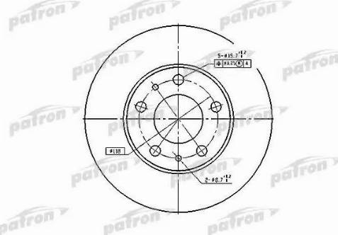 Patron PBD2728 - Disque de frein cwaw.fr