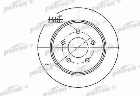 BENDIX B345006 - Disque de frein cwaw.fr