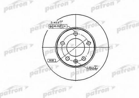 Patron PBD7027 - Disque de frein cwaw.fr