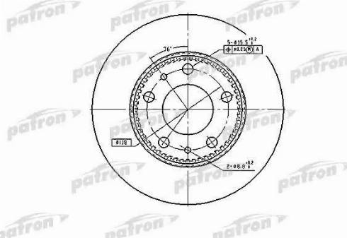 Patron PBD7300 - Disque de frein cwaw.fr