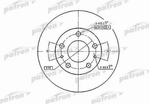 Patron PBD7219 - Disque de frein cwaw.fr