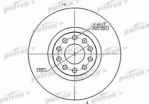 Patron PBD7728 - Disque de frein cwaw.fr