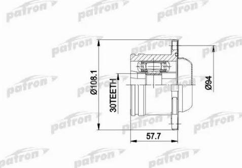 Patron PCV5010 - Joint, arbre de commande cwaw.fr