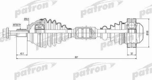 Patron PDS0416 - Arbre de transmission cwaw.fr