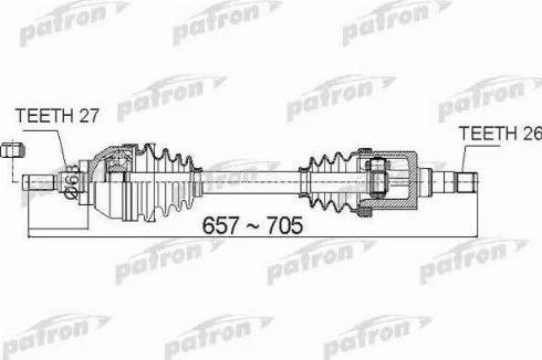 Patron PDS0486 - Arbre de transmission cwaw.fr