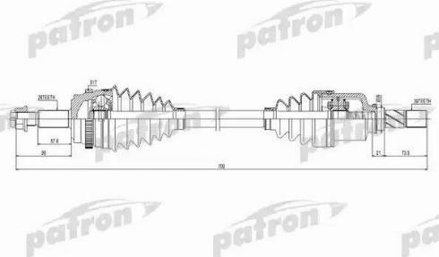 Patron PDS0431 - Arbre de transmission cwaw.fr