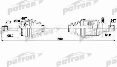 Patron PDS0437 - Arbre de transmission cwaw.fr