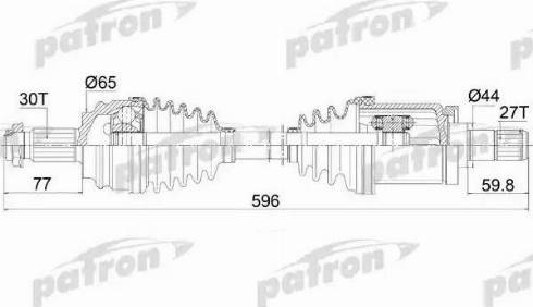 Patron PDS0421 - Arbre de transmission cwaw.fr