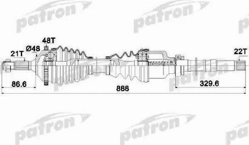 Patron PDS0091 - Arbre de transmission cwaw.fr