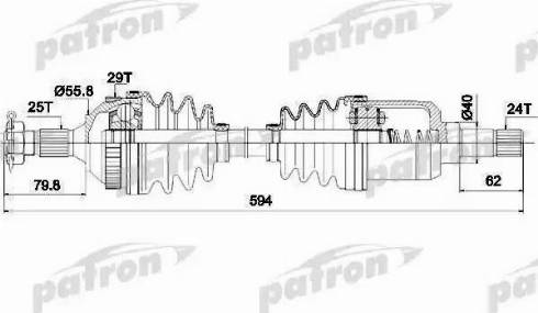 Patron PDS0045 - Arbre de transmission cwaw.fr