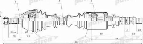 Patron PDS0011 - Arbre de transmission cwaw.fr