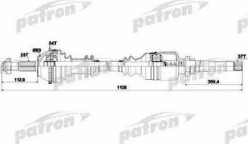 Patron PDS0085 - Arbre de transmission cwaw.fr