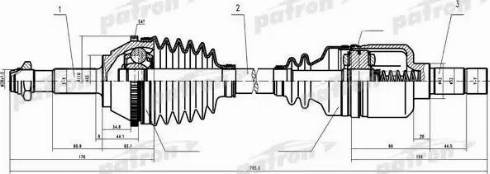 Patron PDS0086 - Arbre de transmission cwaw.fr