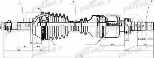 Patron PDS0087 - Arbre de transmission cwaw.fr