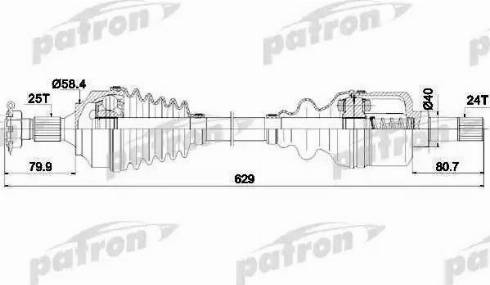 Patron PDS0147 - Arbre de transmission cwaw.fr