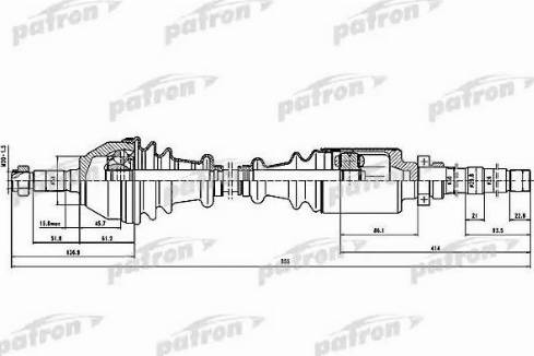 Patron PDS0101 - Arbre de transmission cwaw.fr