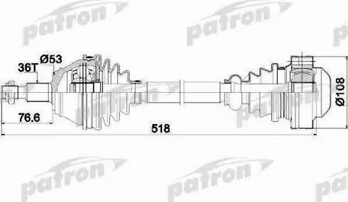 Patron PDS0189 - Arbre de transmission cwaw.fr