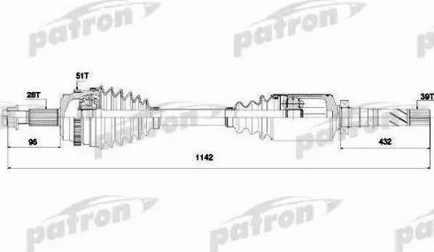 Patron PDS0138 - Arbre de transmission cwaw.fr