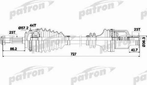 Patron PDS0361 - Arbre de transmission cwaw.fr